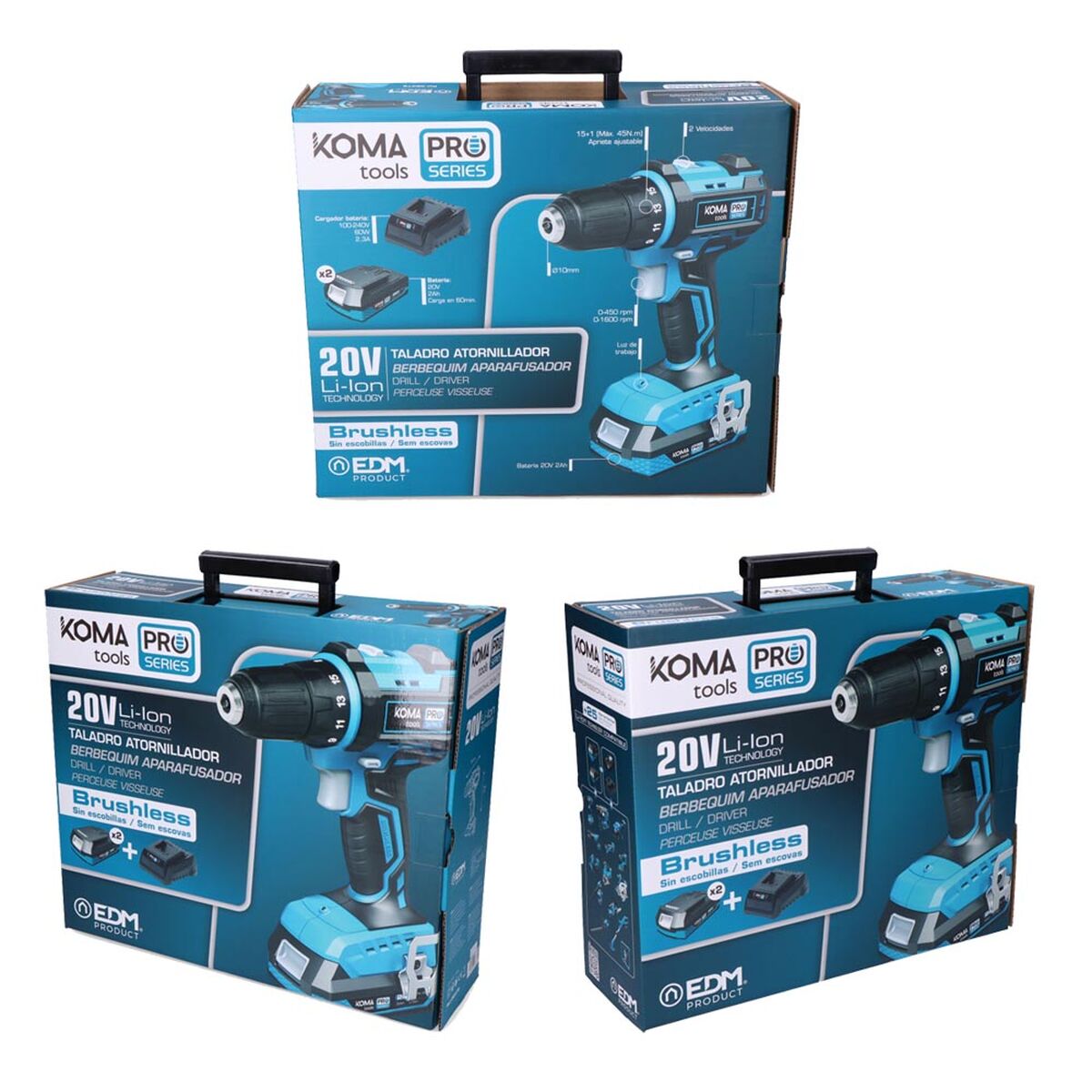 Bušilica odvijač Koma Tools Pro Series